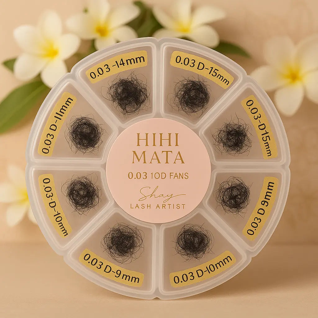 Collection HIHI MATA – bouquets de cils préfaits Volume Russe