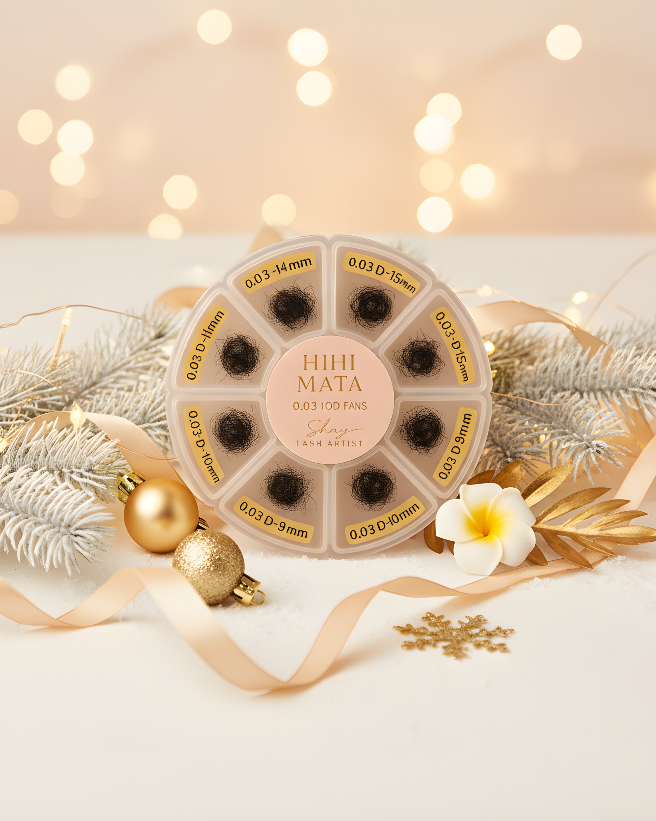 HIHI MATA – Bouquets de cils préfaits Volume Russe