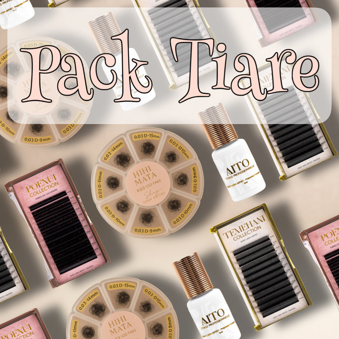 Pack TIARE Vahine Summer shop