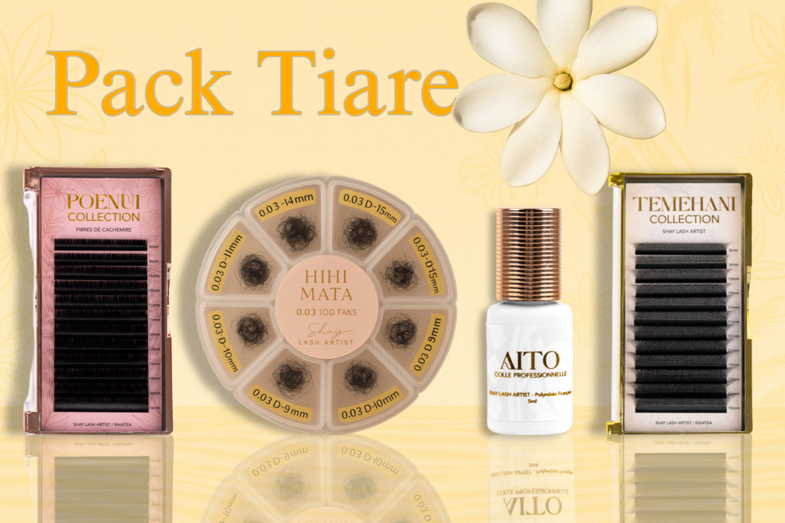 Pack TIARE Vahine Summer shop