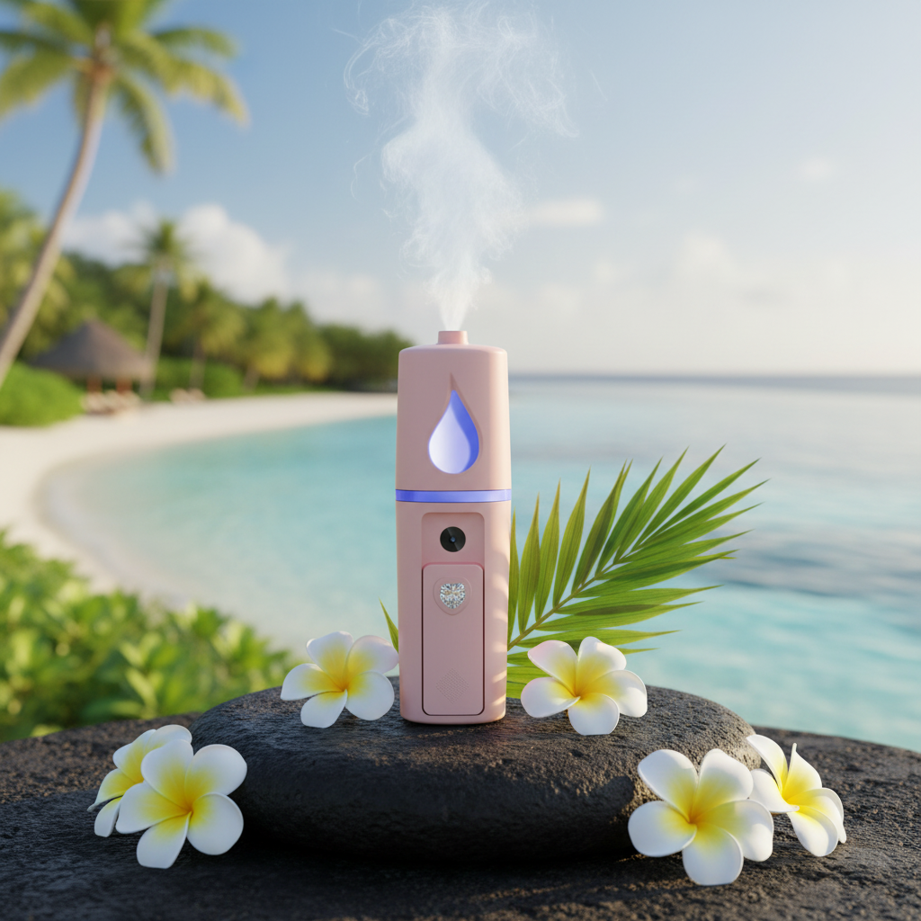 Nano vaporisateur USB pour extensions de cils – Brume hydratante & fixation Vahine Summer shop