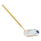 Miroir de contrôle pour extensions de cils – Acier inoxydable, finition dorée – vue 2 – Vahine Summer Shop